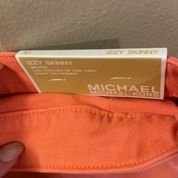Coral Michael Kors Izzy Skinny Jeans - Picture 4 of 4